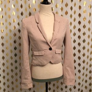 Divided by H&M Blush Polka Dot Blazer